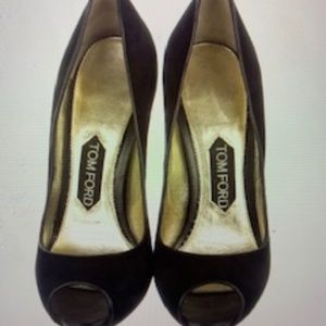 Tom Ford Peep Toe Heels